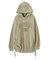 COLLEGE LOGO DRAWSTRING SWEAT DRESS