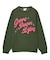 GIRL POWER LOGO JACQUARD KNIT TOP