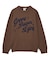 GIRL POWER LOGO JACQUARD KNIT TOP