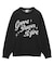 GIRL POWER LOGO JACQUARD KNIT TOP