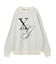 XG MONOGRAM LOGO JACQUARD KNIT TOP