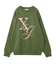 XG MONOGRAM LOGO JACQUARD KNIT TOP
