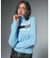 NUMBERING JACQUARD ZIP UP KNIT TOP