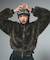 FAUX FUR COMPACT JACKET