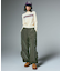 FADED WIDE LEG CARGO PANTS