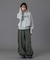 FADED WIDE LEG CARGO PANTS