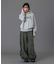FADED WIDE LEG CARGO PANTS