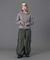 FADED WIDE LEG CARGO PANTS