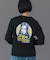 MESSAGE AND FACE CIRCLE LOGO L/S TEE