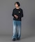 MESSAGE AND FACE CIRCLE LOGO L/S TEE
