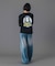 MESSAGE AND FACE CIRCLE LOGO L/S TEE