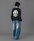 MESSAGE AND FACE CIRCLE LOGO L/S TEE