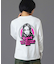 MESSAGE AND FACE CIRCLE LOGO L/S TEE