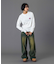 MESSAGE AND FACE CIRCLE LOGO L/S TEE