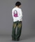 MESSAGE AND FACE CIRCLE LOGO L/S TEE