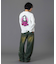 MESSAGE AND FACE CIRCLE LOGO L/S TEE