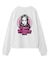 MESSAGE AND FACE CIRCLE LOGO L/S TEE