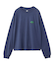 MESSAGE AND FACE CIRCLE LOGO L/S TEE