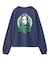 MESSAGE AND FACE CIRCLE LOGO L/S TEE