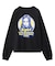 MESSAGE AND FACE CIRCLE LOGO L/S TEE