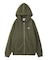 MESSAGE AND FACE ZIP UP SWEAT HOODIE