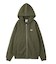 MESSAGE AND FACE ZIP UP SWEAT HOODIE