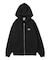 MESSAGE AND FACE ZIP UP SWEAT HOODIE