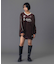 VELOUR GAME SHIRT DRESS