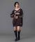 VELOUR GAME SHIRT DRESS