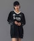 VELOUR GAME SHIRT DRESS