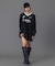 VELOUR GAME SHIRT DRESS