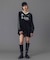 VELOUR GAME SHIRT DRESS