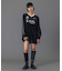 VELOUR GAME SHIRT DRESS