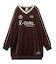 VELOUR GAME SHIRT DRESS
