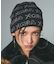 REVERSIBLE JACQUARD BEANIE