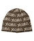 REVERSIBLE JACQUARD BEANIE