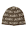 REVERSIBLE JACQUARD BEANIE