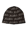REVERSIBLE JACQUARD BEANIE