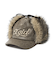 EMBOSSED LOGO PATCH EARFLAP CAP