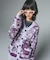 COLLAGE GRAPHIC JACQUARD KNIT CARDIGAN