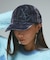 FLOCKED DENIM 6PANEL CAP