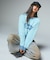 FLOCKED DENIM 6PANEL CAP