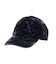 FLOCKED DENIM 6PANEL CAP