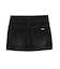FLOCKED DENIM MINI SKIRT