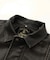 EMBOSSED LOGO PATCH DISTRESSED FAUX LEATHER JACKET