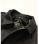 EMBOSSED LOGO PATCH DISTRESSED FAUX LEATHER JACKET