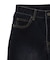 FLOCKED DENIM FLARE PANTS