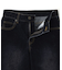 FLOCKED DENIM FLARE PANTS