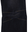 FLOCKED DENIM FLARE PANTS