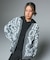 LOGO AND BUNNY JACQUARD KNIT CARDIGAN